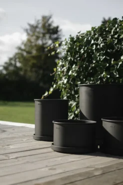 Plant pot kruka large 2-pack, Black