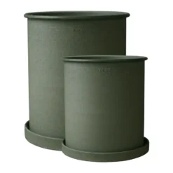 Plant pot kruka large 2-pack, Green
