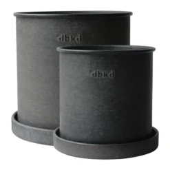 Plant pot kruka small 2-pack, Black