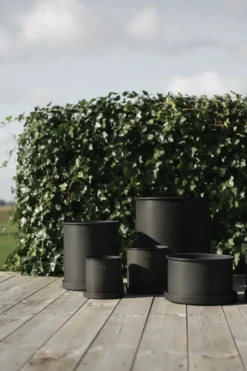 Plant pot kruka small 2-pack, Black