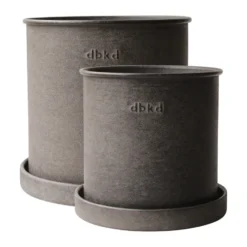 Plant pot kruka small 2-pack, Brown