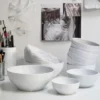 Pli Blanc skål 70 cl, Vit