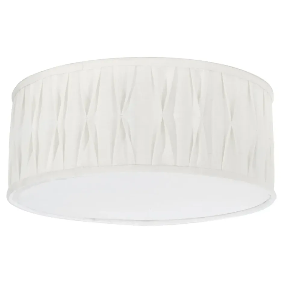 Plissé plafond Ø45 cm, Off white