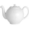 Plissé tekanna 1,5 l, Vit