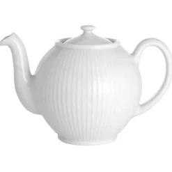 Plissé tekanna 1,5 l, Vit