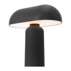 Porta bordslampa, Svart