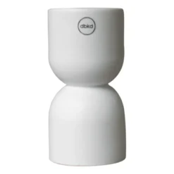 Post ljusstake 16 cm, White