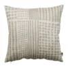 Pricktyg kuddfodral 47x47 cm, Natur-taupe