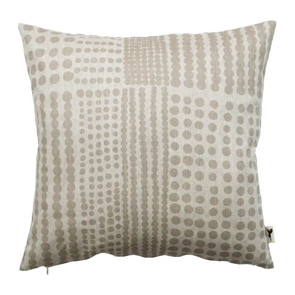Pricktyg kuddfodral 47x47 cm, Natur-taupe