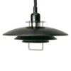 Primus II pendel Ø43 cm, Svart-krom