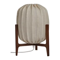 Prisma bordslampa, Dark ash-natural