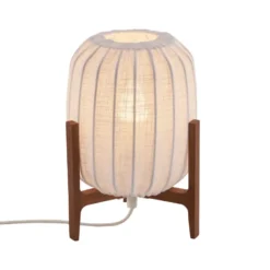 Prisma bordslampa, Dark ash-White, Mini Ø16x24,3 cm