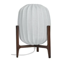 Prisma bordslampa, Dark ash-white