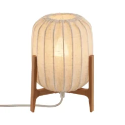 Prisma bordslampa, Oak-Natural, Mini Ø16x24,3 cm