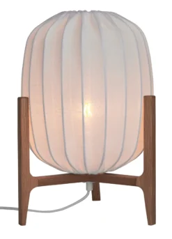 Prisma bordslampa, Oak-white