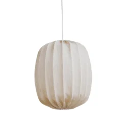 Prisma lampskärm Ø25 cm linne, Natural
