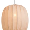 Prisma lampskärm Ø45 cm linne, Natural