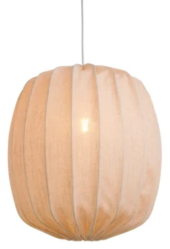 Prisma lampskärm Ø45 cm linne, Natural