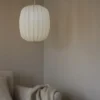 Prisma lampskärm Ø35 cm linne, Natural