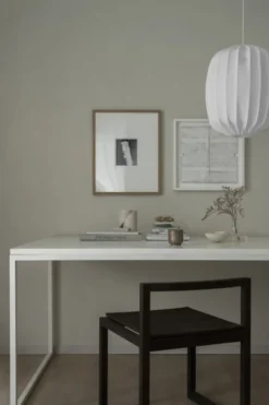 Prisma lampskärm Ø35 cm linne, White