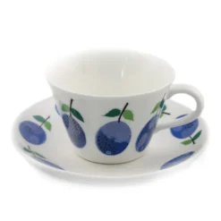 Prunus kaffekopp med fat, 15 cl