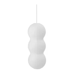 Puff Multitude lampskärm 23x60 cm, Vit