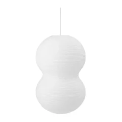 Puff Twist lampskärm 50x90 cm, Vit