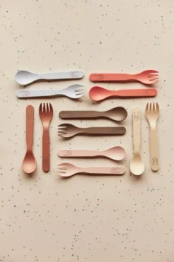 Pullo barnbestickset, Apricot