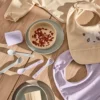 Pullo barnbestickset, Lavender