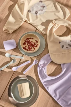 Pullo barnbestickset, Lavender