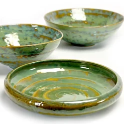 Pure serveringsskål 31 cm, Sea green