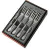Radford dessertgaffel matt 4-pack, Rostfritt stål