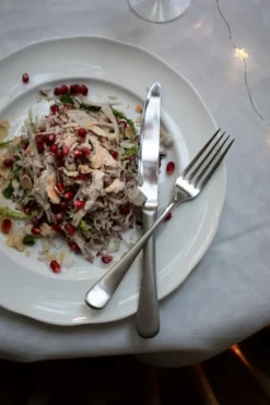 Radford matgaffel matt, Rostfritt stål