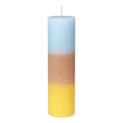 Rainbow blockljus 25 cm, Pineapple cloud