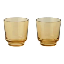 Raise glas 20 cl 2-pack, Burnt orange