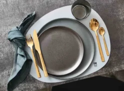 Raw dessertsked 4-pack, Guld