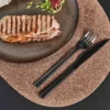 Raw grillbestick 8 delar, Svart