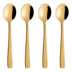 Raw kaffesked 4-pack, Guld