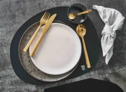 Raw matkniv 4-pack, Guld