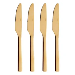 Raw matkniv 4-pack, Guld