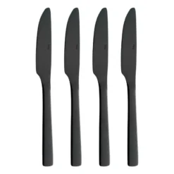 Raw matkniv 4-pack, Svart