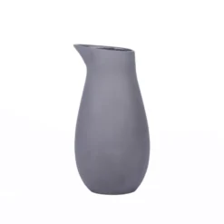 Raw mjölkkanna oglaserat stengods 0,4 l, grå