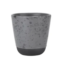 Raw mugg 30 cl, grå med prickar