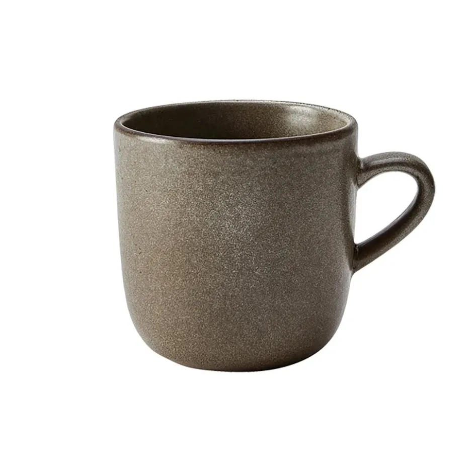 Raw mugg med handtag 20 cl, Forest brown