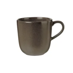 Raw mugg med handtag 20 cl, Metallic brown