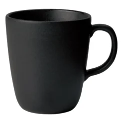 Raw mugg med handtag 35 cl, Titanium black