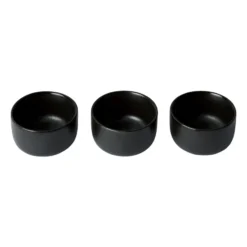 Raw skål mini Ø7,5 cm 3-pack, Titanium Black