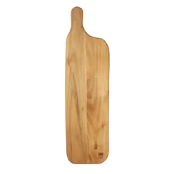 Raw skärbräda teak, 50x14 cm