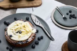 Raw tårtkniv, Svart blank