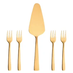 Raw tårtset 5 delar, Guld